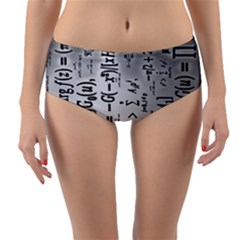 Science Formulas Reversible Mid-waist Bikini Bottoms