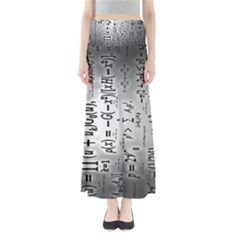 Science Formulas Full Length Maxi Skirt