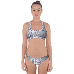 Science Formulas Cross Back Hipster Bikini Set