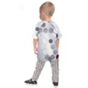 Honeycomb Pattern Kids Raglan Tee View2