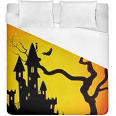 Halloween Night Terrors Duvet Cover (king Size) by BangZart