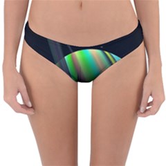 Planets In Space Stars Reversible Hipster Bikini Bottoms