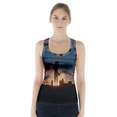 Art Sunset Anime Afternoon Racer Back Sports Top by BangZart