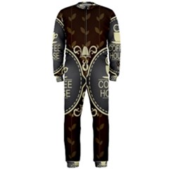 Coffee House Onepiece Jumpsuit (men)  by BangZart