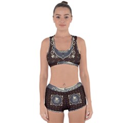 Coffee House Racerback Boyleg Bikini Set