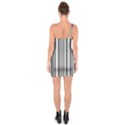 Barcode Pattern One Soulder Bodycon Dress View2