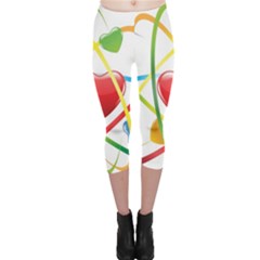 Love Capri Leggings  by BangZart