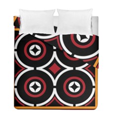 Toraja Pattern Ne limbongan Duvet Cover Double Side (full/ Double Size) by BangZart