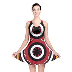 Toraja Pattern Pa barre Allo Reversible Skater Dress by BangZart