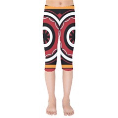 Toraja Pattern Pa barre Allo Kids  Capri Leggings 