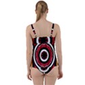 Toraja Pattern Pa barre Allo Twist Front Tankini Set View2