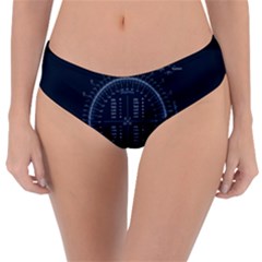 Minimalistic Knowledge Mathematics Trigonometry Reversible Classic Bikini Bottoms