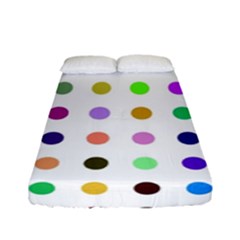 Circle Pattern Fitted Sheet (full/ Double Size)