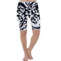 Ying Yang Tattoo Cropped Leggings  View1