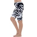 Ying Yang Tattoo Cropped Leggings  View2