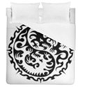 Ying Yang Tattoo Duvet Cover (Queen Size) View1