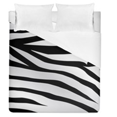 White Tiger Skin Duvet Cover (queen Size) by BangZart