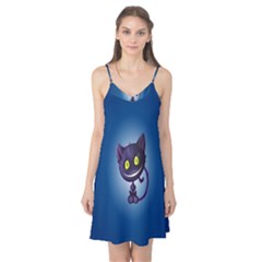 Funny Cute Cat Camis Nightgown by BangZart