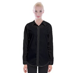 Black Womens Long Sleeve Shirt