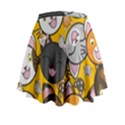 Cats Cute Kitty Kitties Kitten Mini Flare Skirt View2