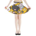 Cats Cute Kitty Kitties Kitten Mini Flare Skirt View3