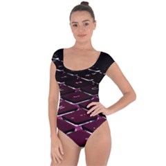 Computer Keyboard Short Sleeve Leotard 