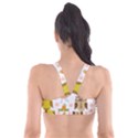 Cute Owls Pattern Plunge Bikini Top View2