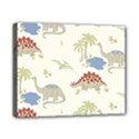 Dinosaur Art Pattern Canvas 10  x 8  View1