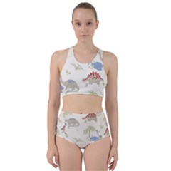 Dinosaur Art Pattern Bikini Swimsuit Spa Swimsuit 