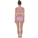 Alien Pattern Pink Cross Back Hipster Bikini Set View2