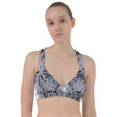 Tiger Head Sweetheart Sports Bra