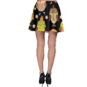 Cute Owls Pattern Skater Skirt View2