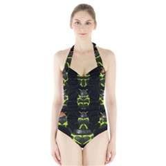 Beetles Insects Bugs Halter Swimsuit by BangZart