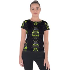 Beetles Insects Bugs Short Sleeve Sports Top 