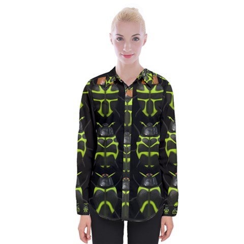 Beetles Insects Bugs Womens Long Sleeve Shirt by BangZart