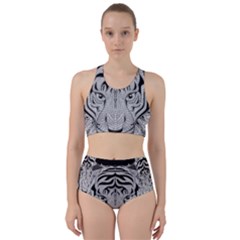 Tiger Head Bikini Swimsuit Spa Swimsuit 