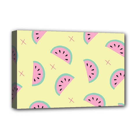 Watermelon Wallpapers  Creative Illustration And Patterns Deluxe Canvas 18  X 12   by BangZart