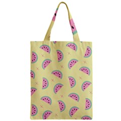 Watermelon Wallpapers  Creative Illustration And Patterns Zipper Classic Tote Bag by BangZart