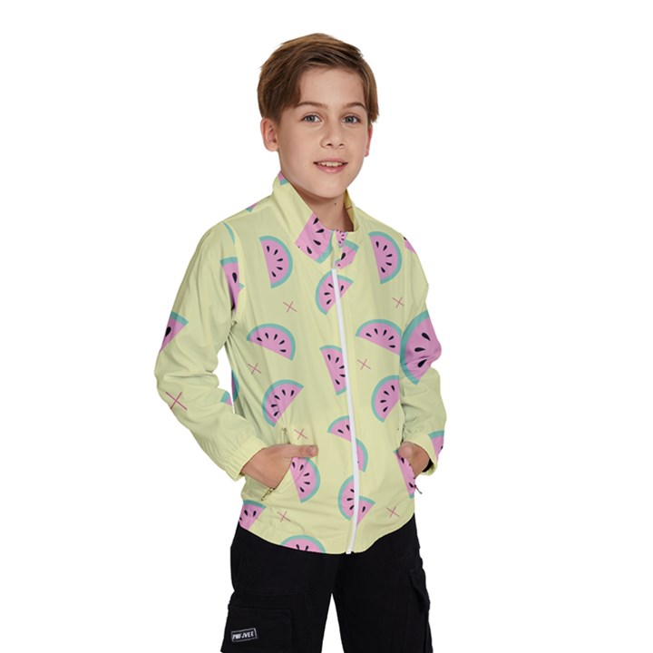 Watermelon Wallpapers  Creative Illustration And Patterns Wind Breaker (Kids)