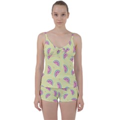 Watermelon Wallpapers  Creative Illustration And Patterns Tie Front Two Piece Tankini