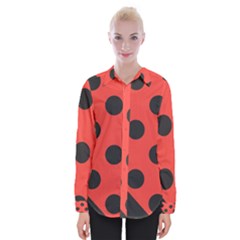 Abstract Bug Cubism Flat Insect Womens Long Sleeve Shirt