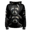 Gangsta raccoon  Women s Pullover Hoodie View1