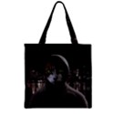 Gangsta cat Zipper Grocery Tote Bag View1