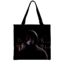 Gangsta cat Zipper Grocery Tote Bag View2