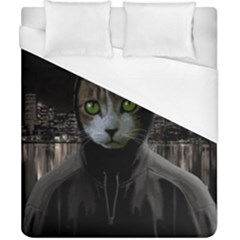 Gangsta Cat Duvet Cover (california King Size)