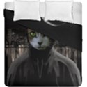 Gangsta cat Duvet Cover Double Side (King Size) View1