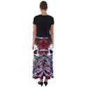 Skull tribal Flared Maxi Skirt View2