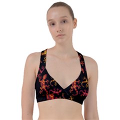 Ornate Lizards Sweetheart Sports Bra