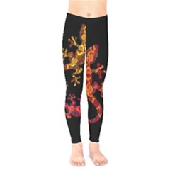 Ornate Lizards Kids  Legging