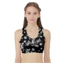 Ornate lizards Sports Bra with Border View1